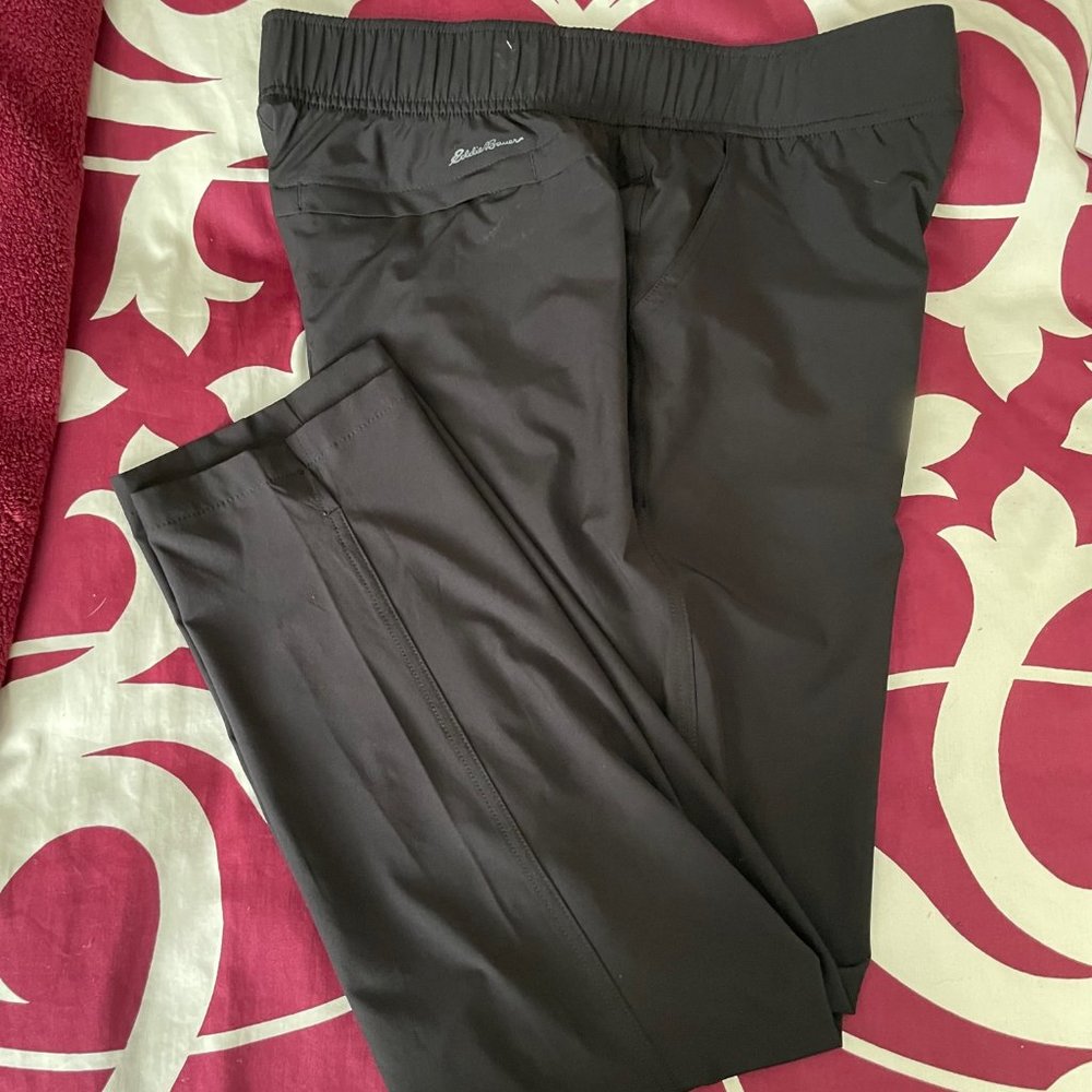 Eddie Bauer women's "Departure" pants. NWOT Black Large 12-14.
